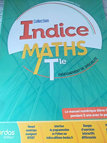 Maths Tle enseignement de spécialité