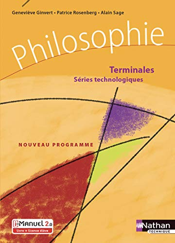 Philosophie Terminales séries technologiques
