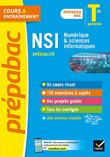 NSI, Numérique et sciences informatiques Tle générale spécialité