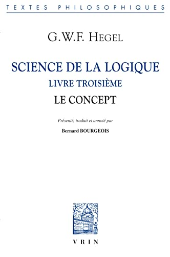Science de la logique, Livre troisième