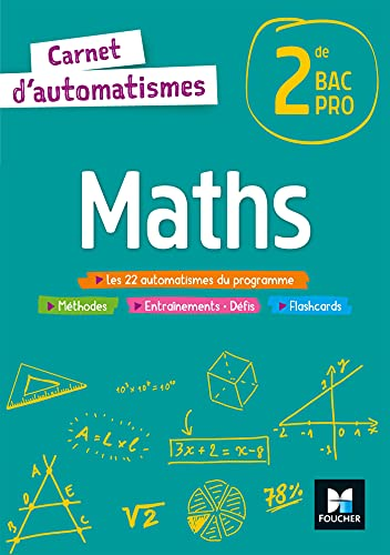 Maths 2de BAC PRO Carnet d'automatismes