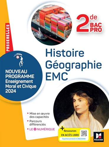 Histoire Géographie EMC 2de bac pro