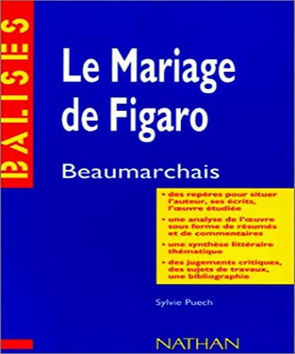 Le Mariage de Figaro; Beaumarchais