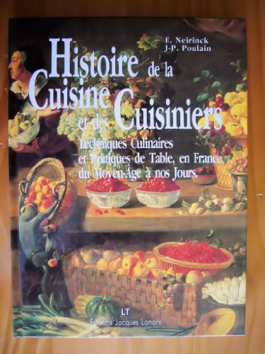 Histoire de la cuisine et des cuisiniers