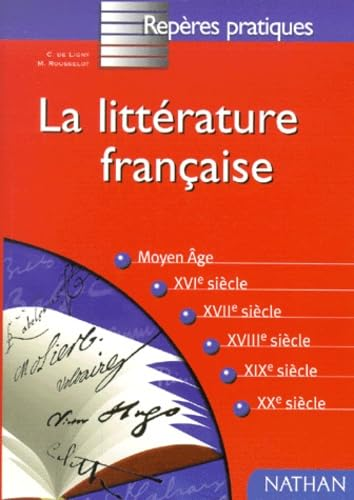 La littérature française