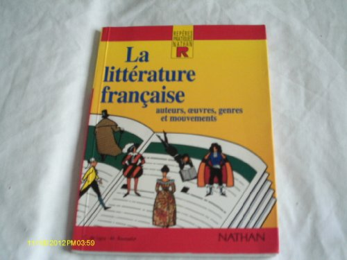 La littérature française