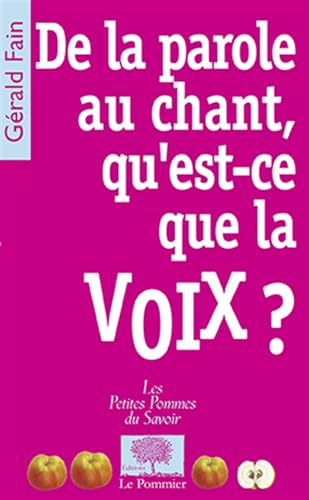 De la parole au chant, qu'est-ce que la voix ?