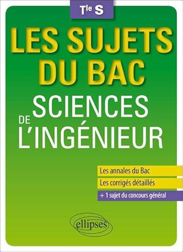 Sciences de l'ingénieur Tle S