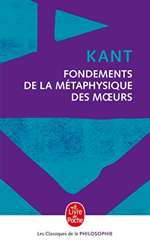 Fondements de la métaphysique des moeurs