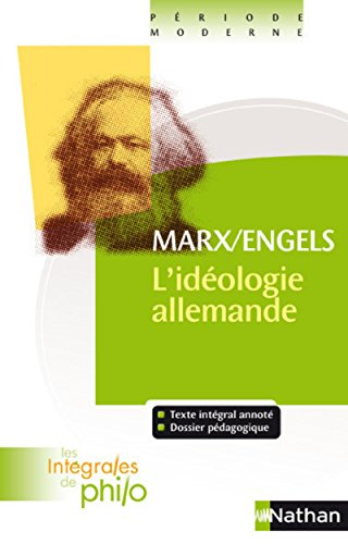 L'idéologie allemande (1845-1846)