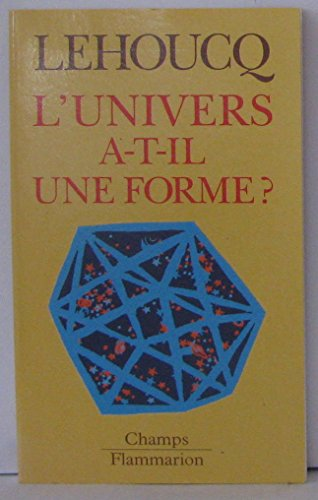 L'univers a-t-il une forme?