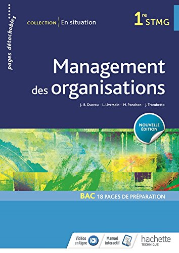 Management des organisations 1re STMG