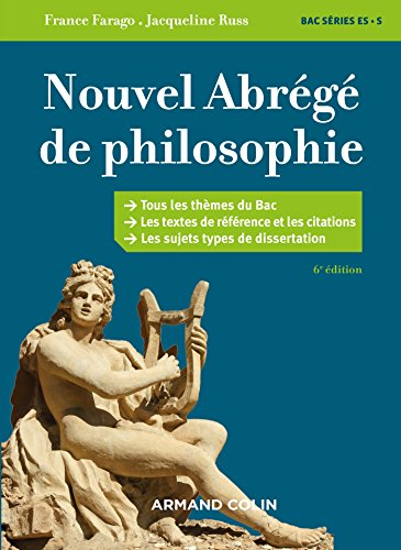 Nouvel abrégé de philosophie - Bac séries ES-S