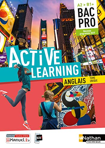 Active learning Anglais tome unique Bac pro A2>B1+