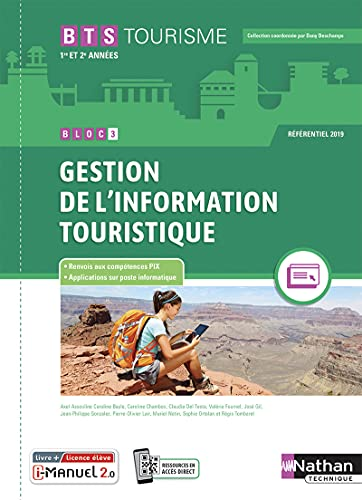Bloc 3 Gestion de l'information touristique BTS Tourisme 1re et 2ème années